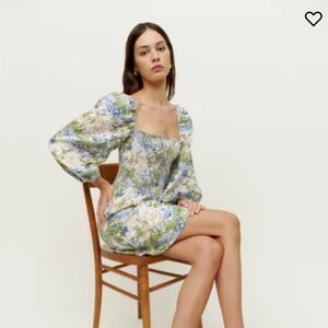 Reformation Greyson Linen Dress